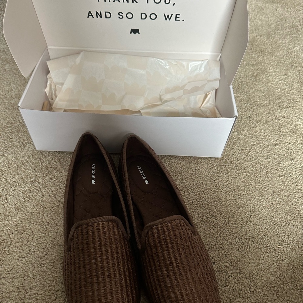 Birdies Chocolate Brown Loafers